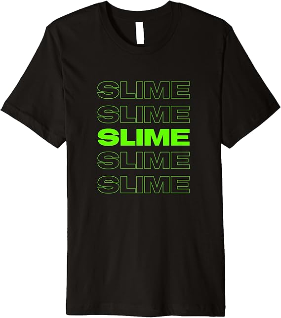 slime green shirt
